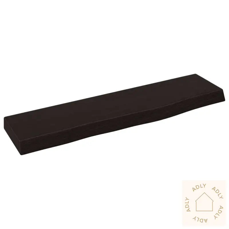 Vegghylle Mørkebrun 40X10X2 Cm Behandlet Heltre Eik