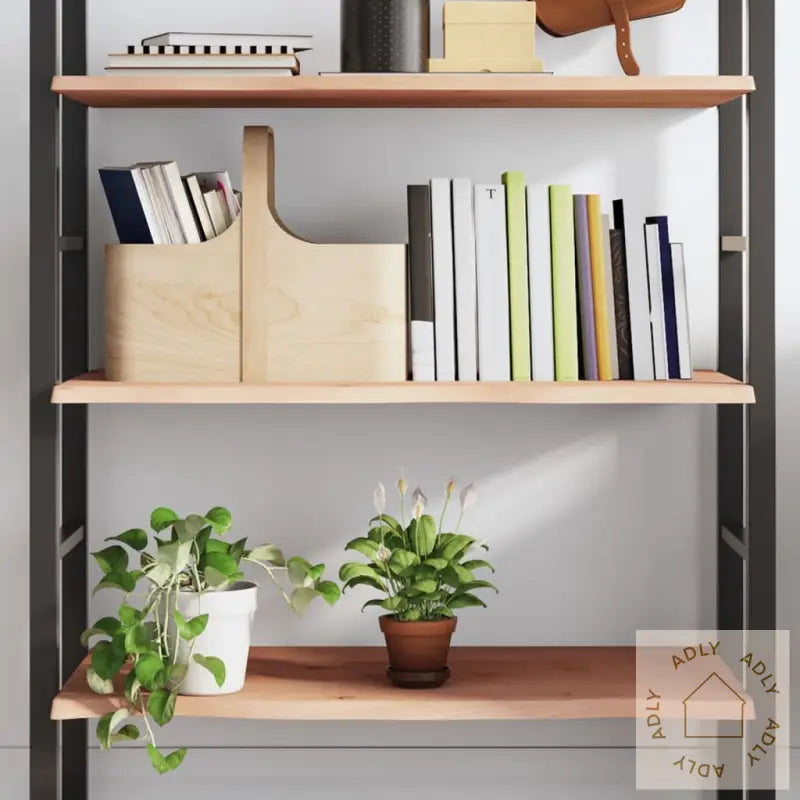 Vegghylle 80X40X2 Cm Ubehandlet Heltre Eik