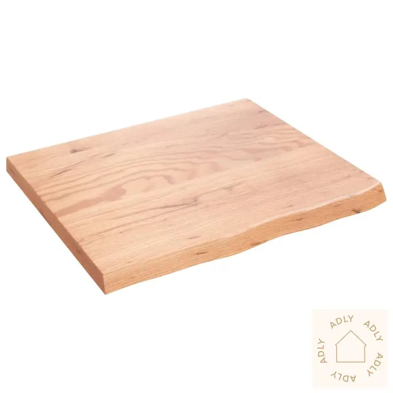Vegghylle Lysebrun 60X50X2 Cm Behandlet Heltre Eik