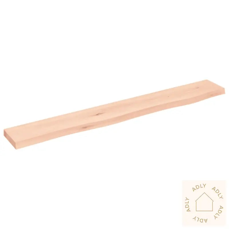 Vegghylle 80X10X2 Cm Ubehandlet Heltre Eik