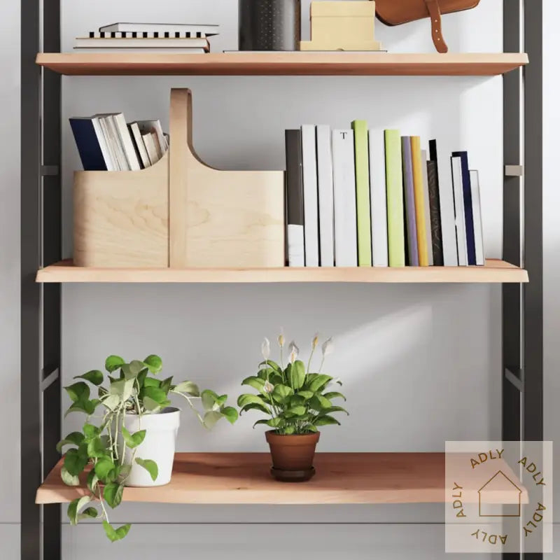 Vegghylle 80X50X2 Cm Ubehandlet Heltre Eik