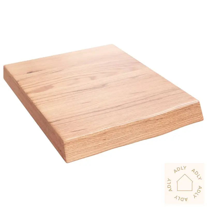 Vegghylle Lysebrun 40X50X(2-6) Cm Behandlet Heltre Eik