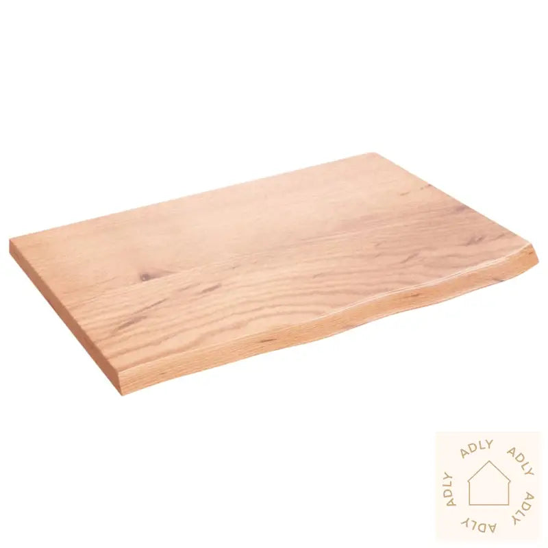 Vegghylle Lysebrun 60X40X2 Cm Behandlet Heltre Eik