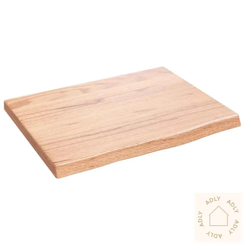 Vegghylle Lysebrun 40X30X2 Cm Behandlet Heltre Eik