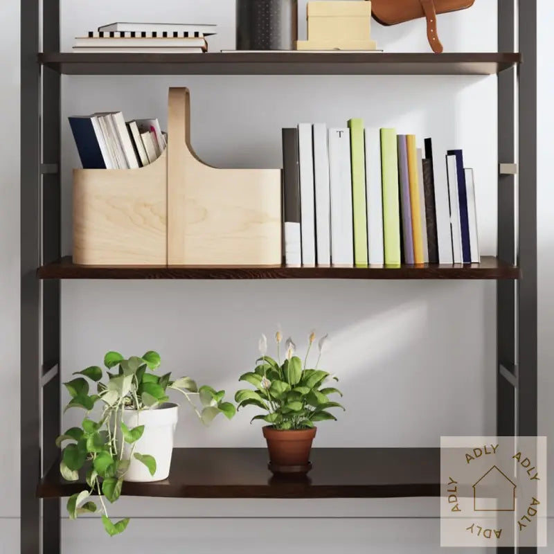 Vegghylle Mørkebrun 100X40X2 Cm Behandlet Heltre Eik