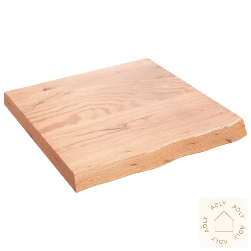 Vegghylle Lysebrun 60X60X(2-6) Cm Behandlet Heltre Eik