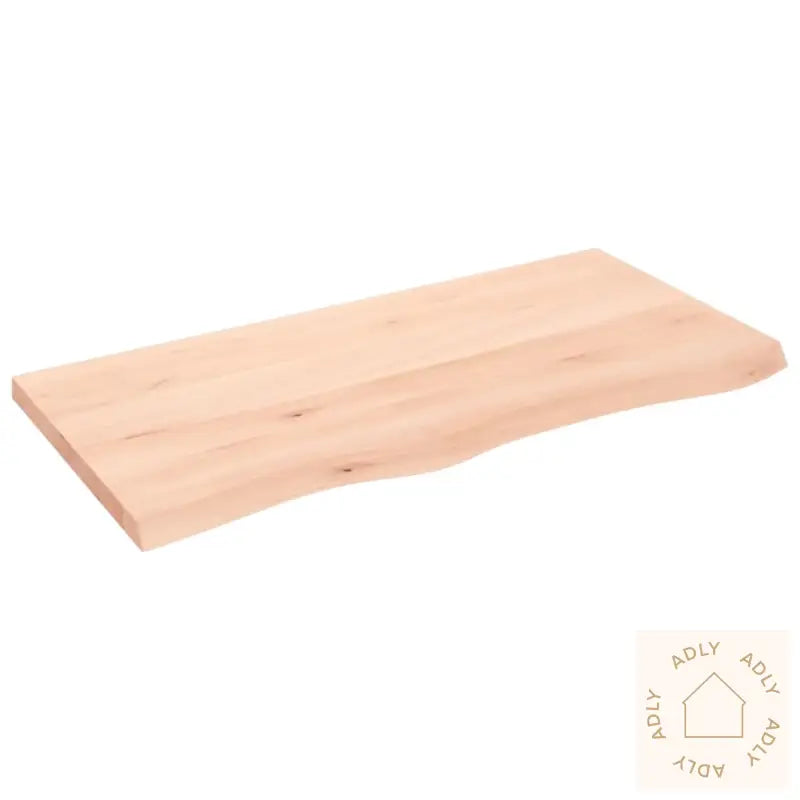 Vegghylle 100X50X(2-4) Cm Ubehandlet Heltre Eik