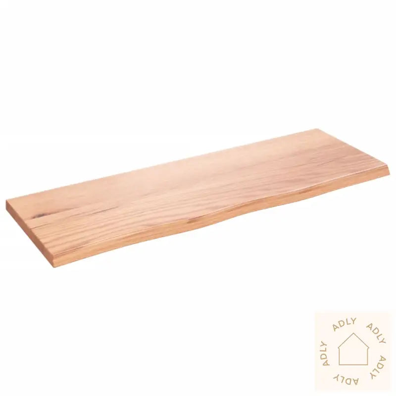 Vegghylle Lysebrun 80X30X2 Cm Behandlet Heltre Eik