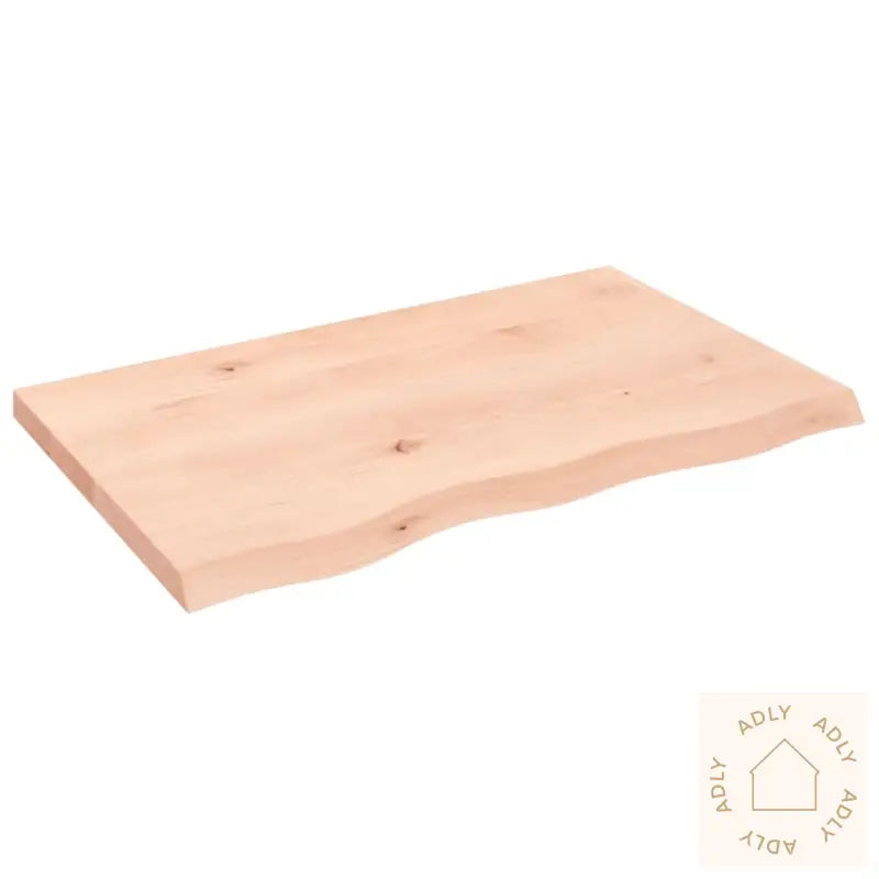 Vegghylle 80X50X(2-4) Cm Ubehandlet Heltre Eik
