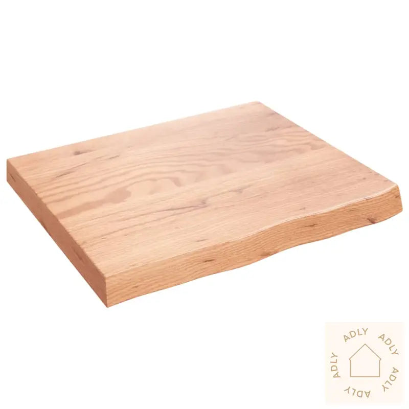Vegghylle Lysebrun 60X50X(2-6) Cm Behandlet Heltre Eik