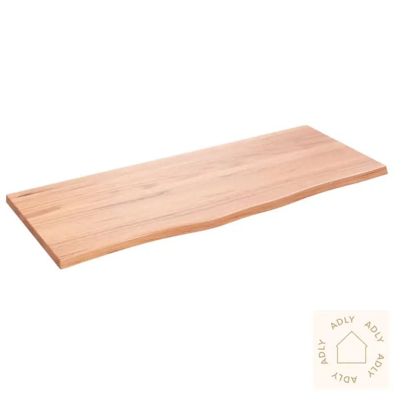 Vegghylle Lysebrun 100X40X2 Cm Behandlet Heltre Eik
