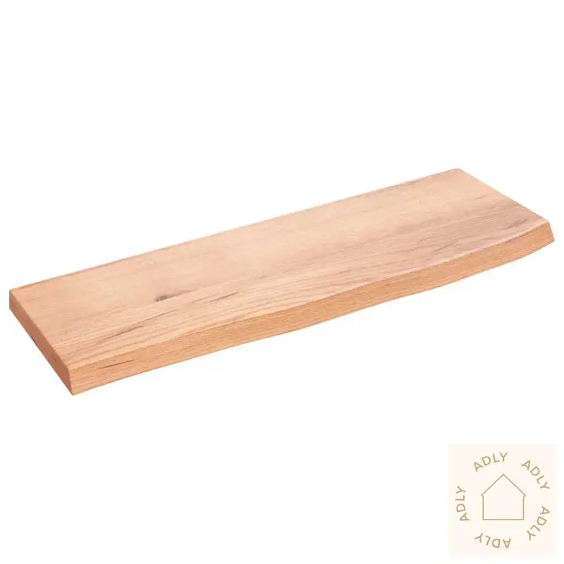 Vegghylle Lysebrun 60X20X2 Cm Behandlet Heltre Eik