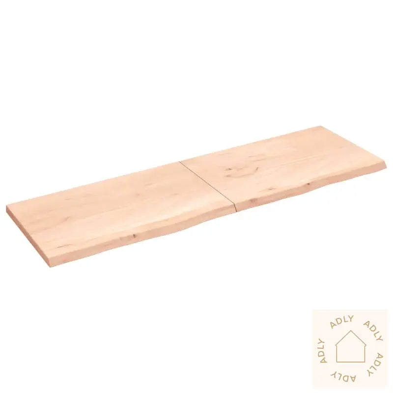 Vegghylle 200X60X(2-4) Cm Ubehandlet Heltre Eik