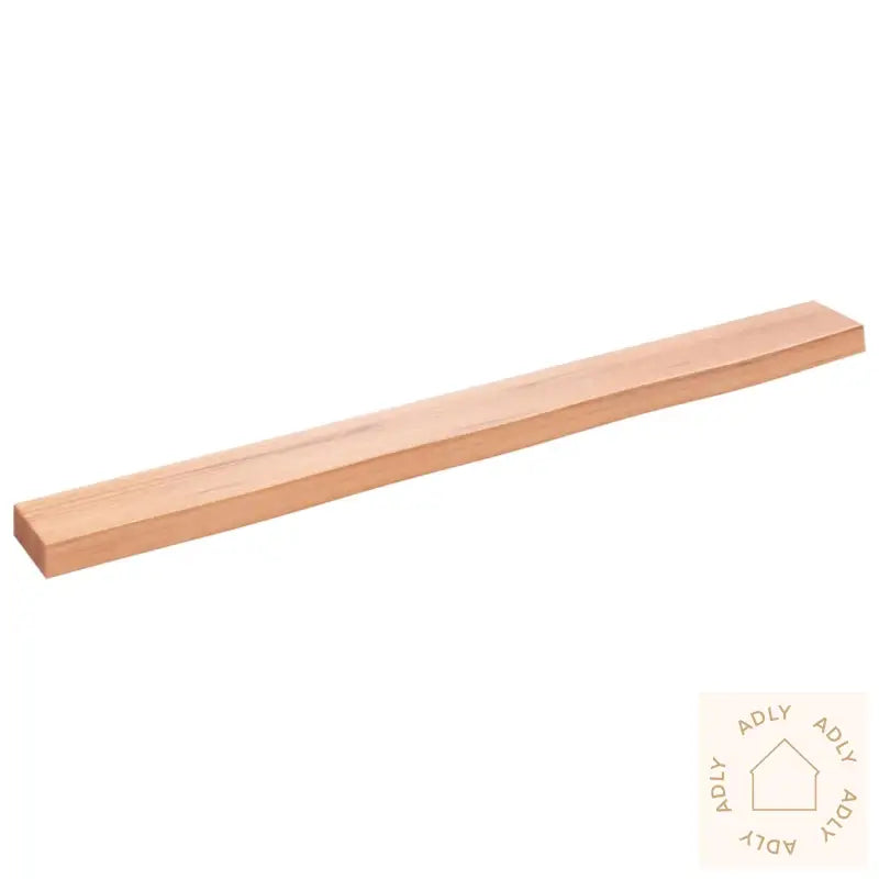 Vegghylle Lysebrun 100X10X4 Cm Behandlet Heltre Eik