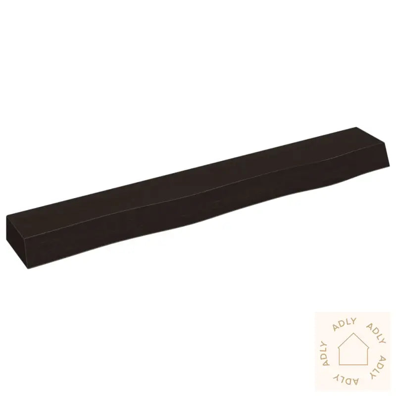 Vegghylle Mørkebrun 80X10X6 Cm Behandlet Heltre Eik