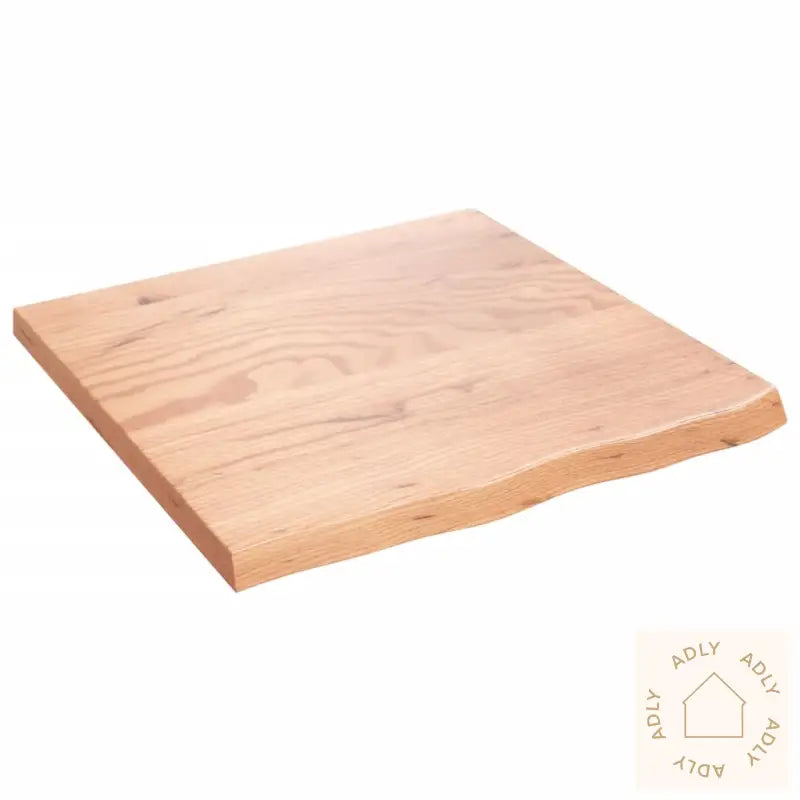 Vegghylle Lysebrun 60X60X(2-4) Cm Behandlet Heltre Eik