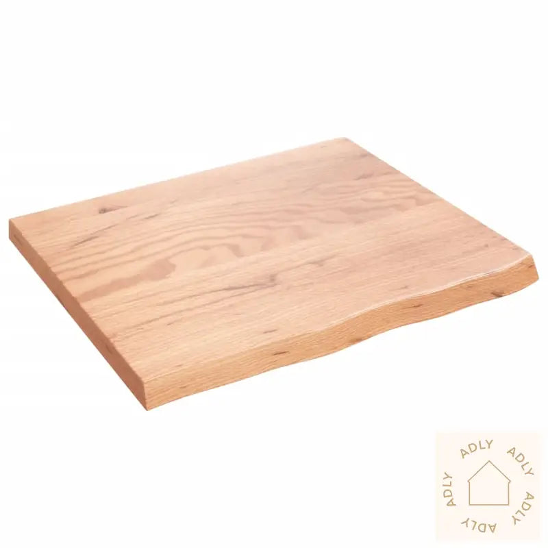 Vegghylle Lysebrun 60X50X(2-4) Cm Behandlet Heltre Eik