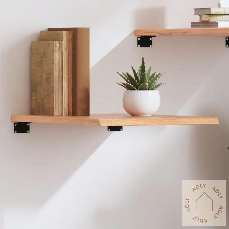 Vegghylle Lysebrun 40X60X2 Cm Behandlet Heltre Eik