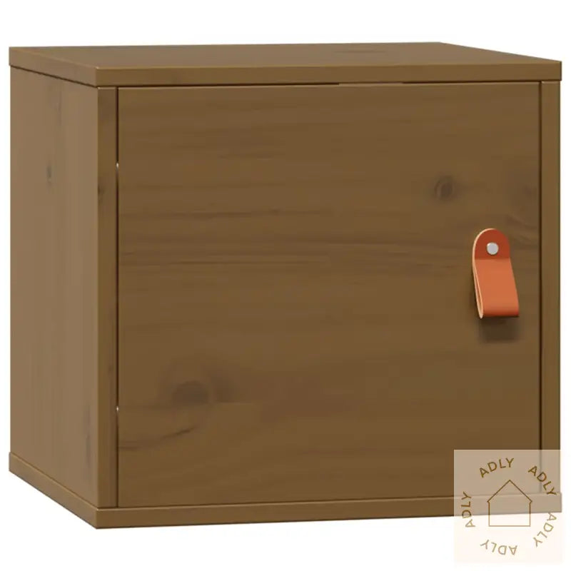 Veggskap Honningbrun 31,5X30X30 Cm Heltre Furu