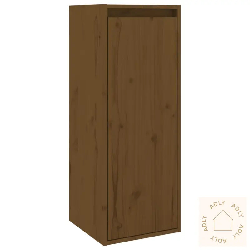 Veggskap Honningbrun 30X30X80 Cm Heltre Furu