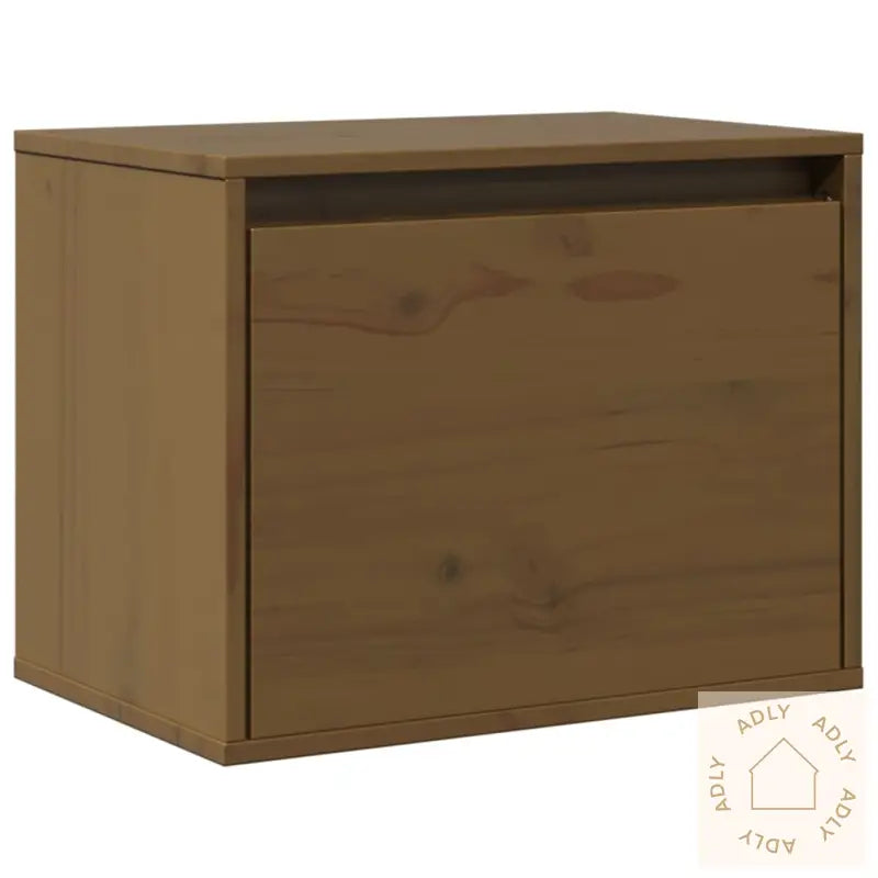 Veggskap Honningbrun 45X30X35 Cm Heltre Furu
