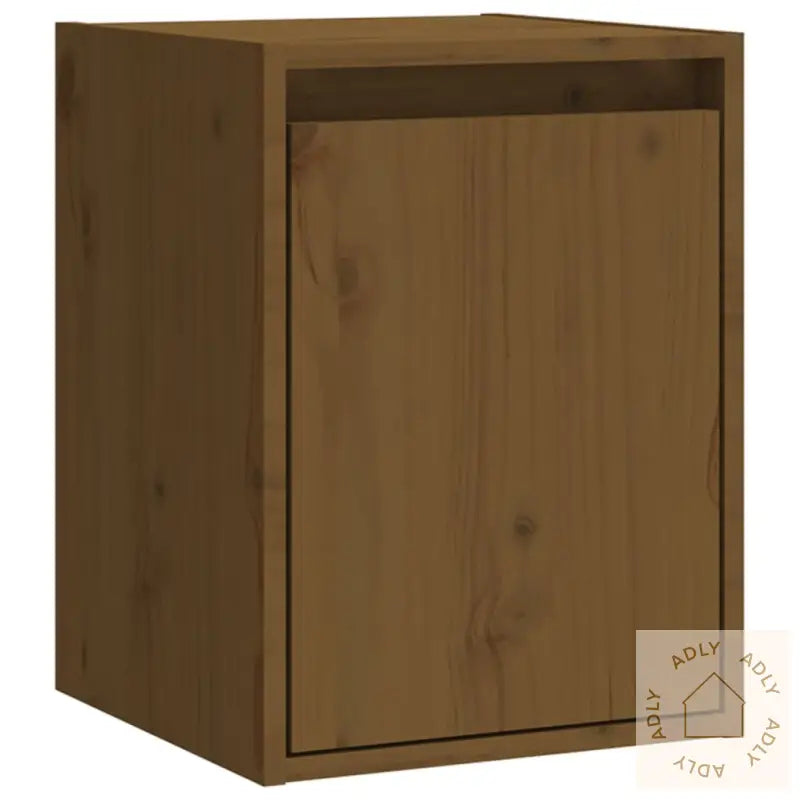 Veggskap Honningbrun 30X30X40 Cm Heltre Furu