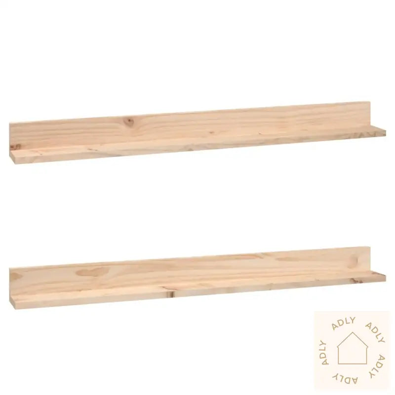 Vegghyller 2 Stk 110X11X9 Cm Heltre Furu