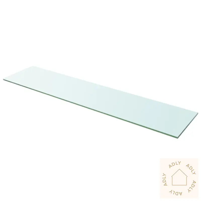 Hyllepaneler 2 Stk Klart Glass 110X25 Cm