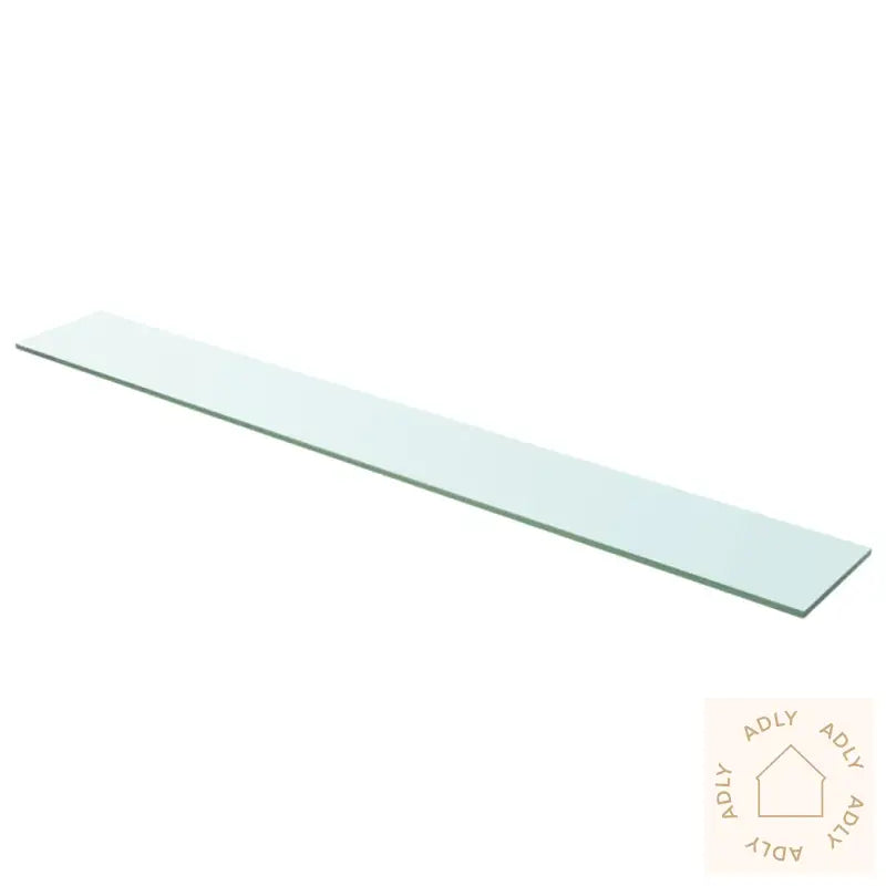 Hyllepaneler 2 Stk Klart Glass 110X15 Cm