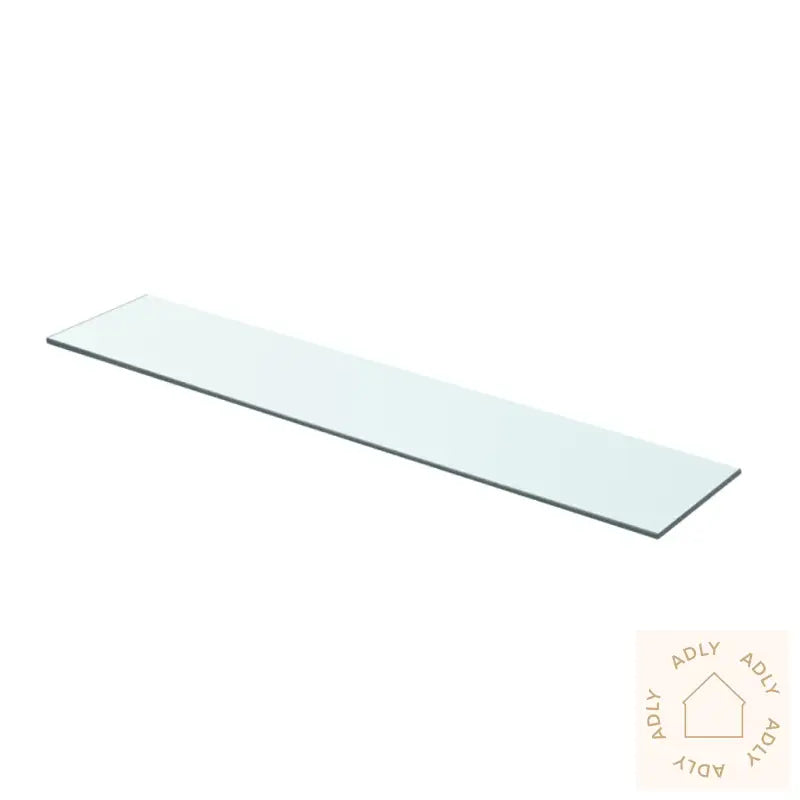 Hyllepaneler 2 Stk Klart Glass 70X15 Cm