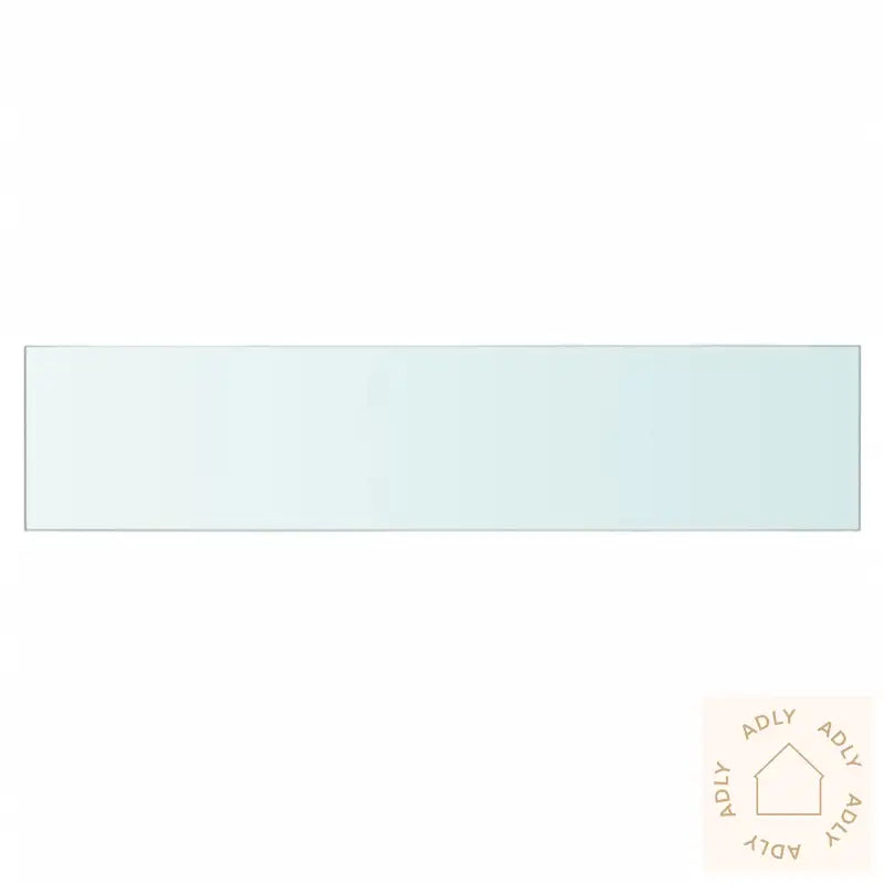 Hyllepanel Klart Glass 60X12 Cm