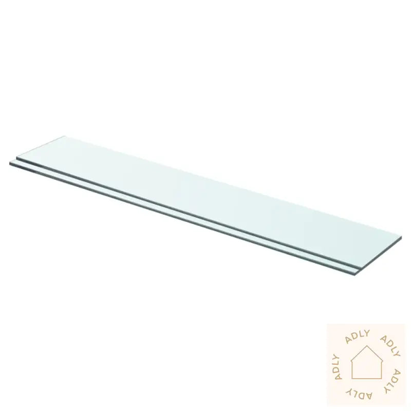 Hyllepaneler 2 Stk Klart Glass 70X12 Cm