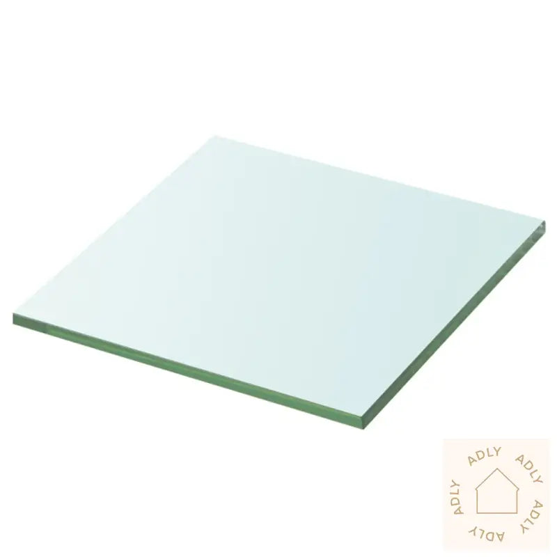 Hyllepaneler 2 Stk Klart Glass 30X30 Cm