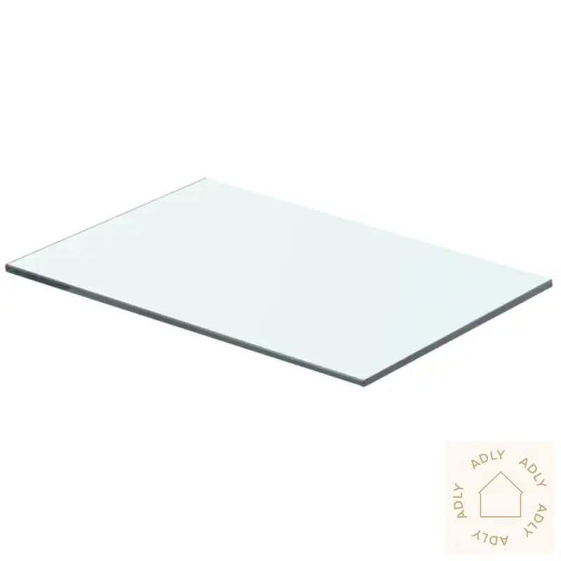 Hyllepanel Klart Glass 40X20 Cm