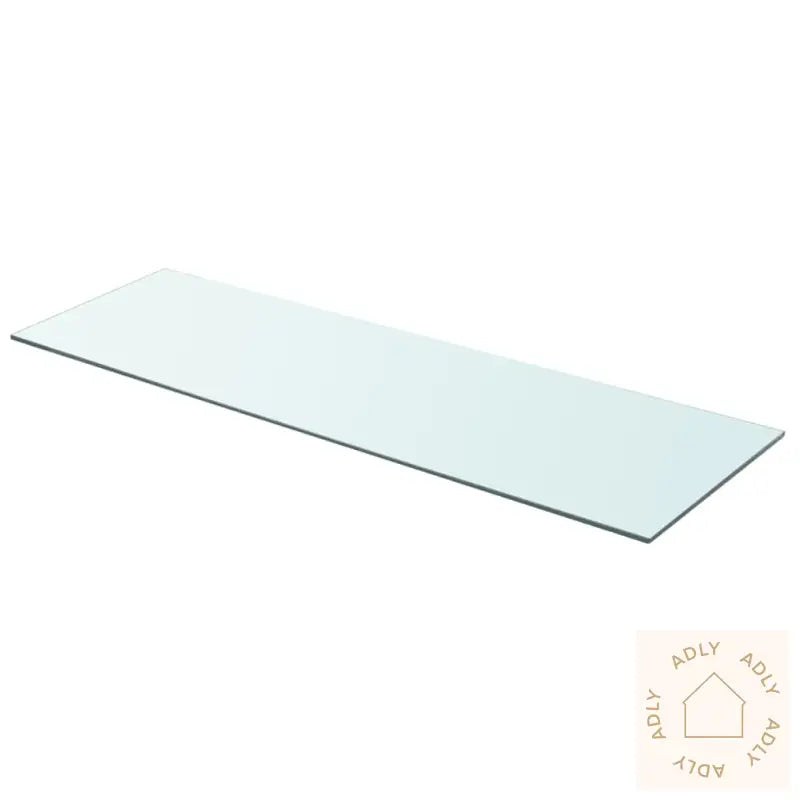 Hyllepanel Klart Glass 90X30 Cm