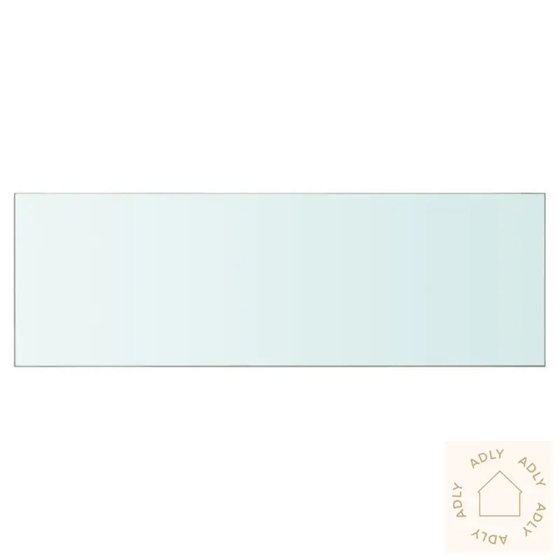 Hyllepanel Klart Glass 90X30 Cm