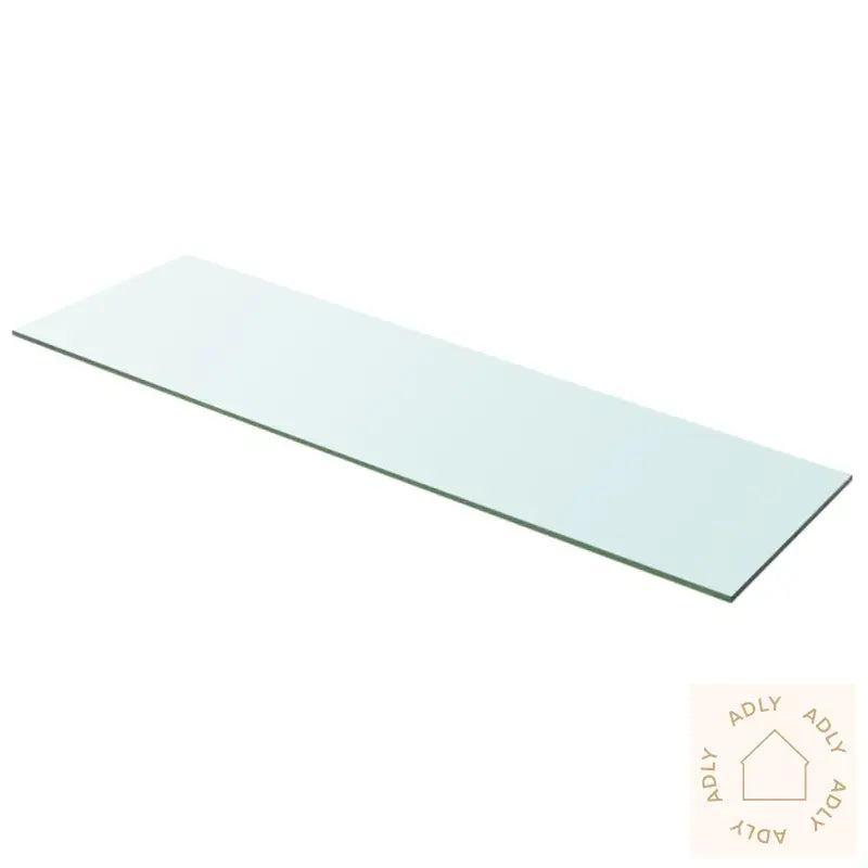 Hyllepanel Klart Glass 100X30 Cm