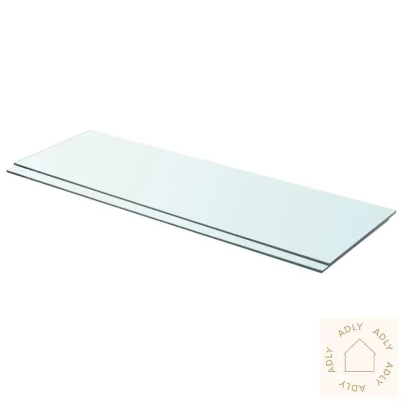 Hyllepaneler 2 Stk Klart Glass 90X30 Cm