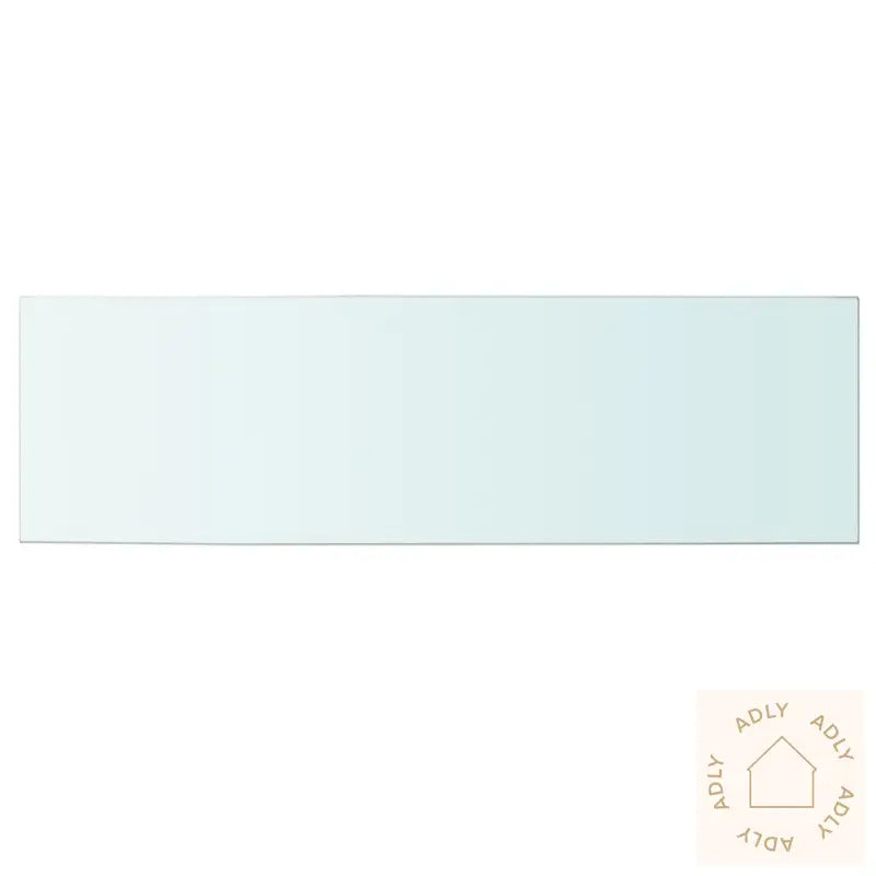 Hyllepanel Klart Glass 100X30 Cm