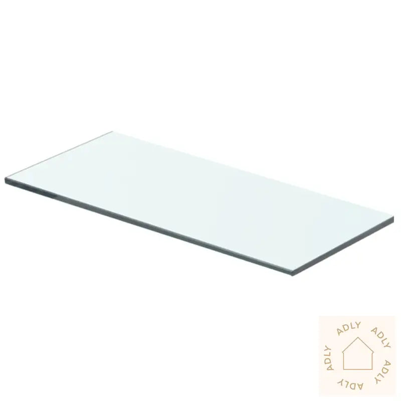 Hyllepaneler 2 Stk Klart Glass 40X12 Cm