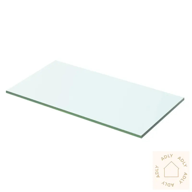 Hyllepanel Klart Glass 50X20 Cm