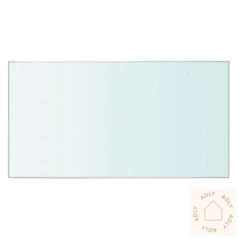 Hyllepanel Klart Glass 30X12 Cm