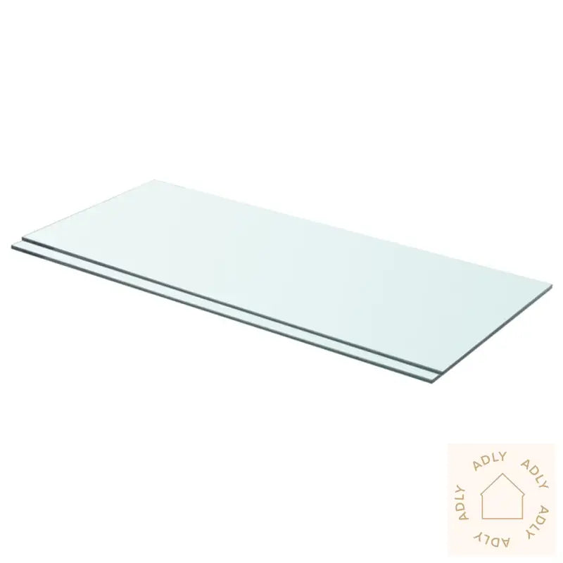 Hyllepaneler 2 Stk Klart Glass 70X30 Cm