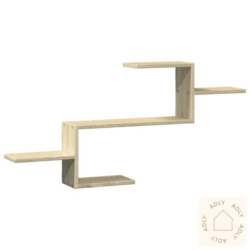 Vegghylle Sonoma Eik 104X15X49 Cm Konstruert Tre
