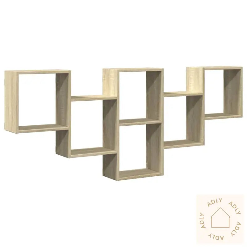 Vegghylle Sonoma Eik 159X18X66 Cm Konstruert Tre