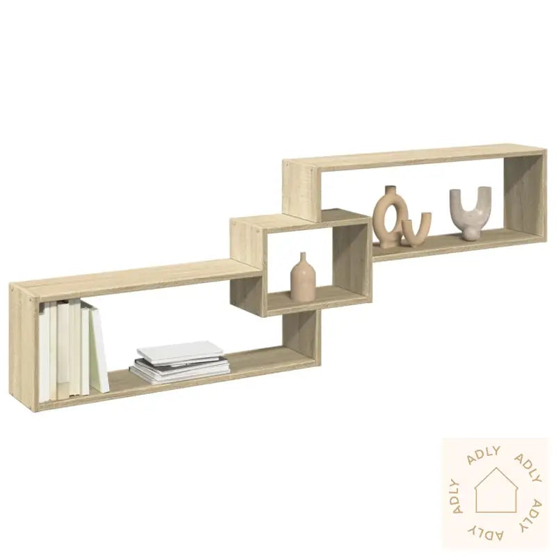 Veggskap 158X18X53 Cm Sonoma Eik Konstruert Tre