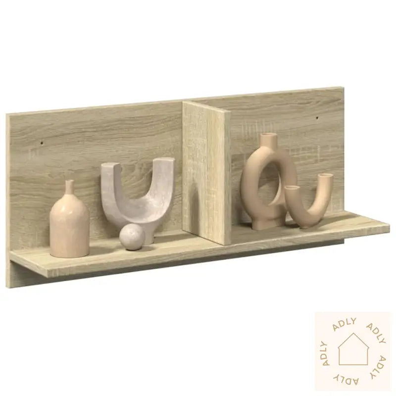 Veggskap 70X16,5X30 Cm Sonoma Eik Konstruert Tre