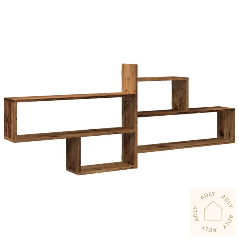 Vegghylle Gammelt Tre 167,5X18X68 Cm Konstruert Tre