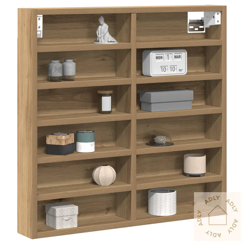 Vitrine Cabinet Artisan Eik 60X8,5X58 Cm Ingeniørtre