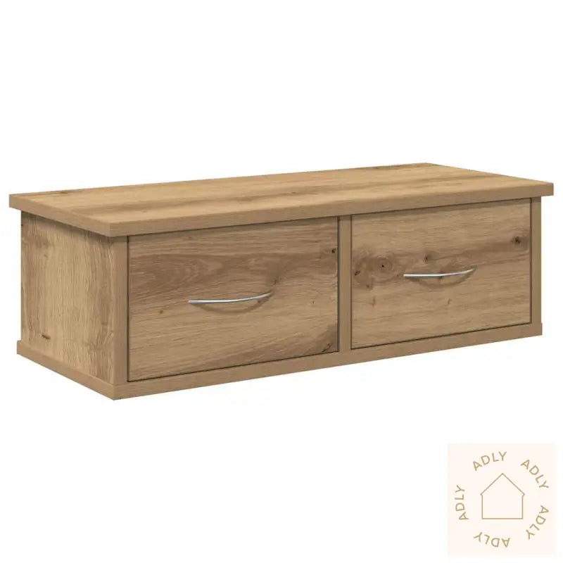Veggskap Artisan Eik 60X26X18,5 Cm Konstruert Tre